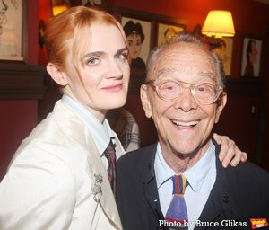 Gayle Rankin and Joel Grey @ BroadwayWorld Gayle Rankin and Joel Grey Photo