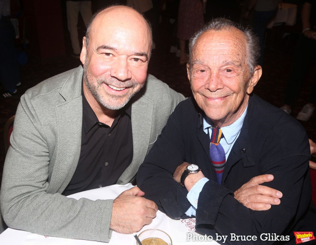 Danny Burstein and Joel Grey at 