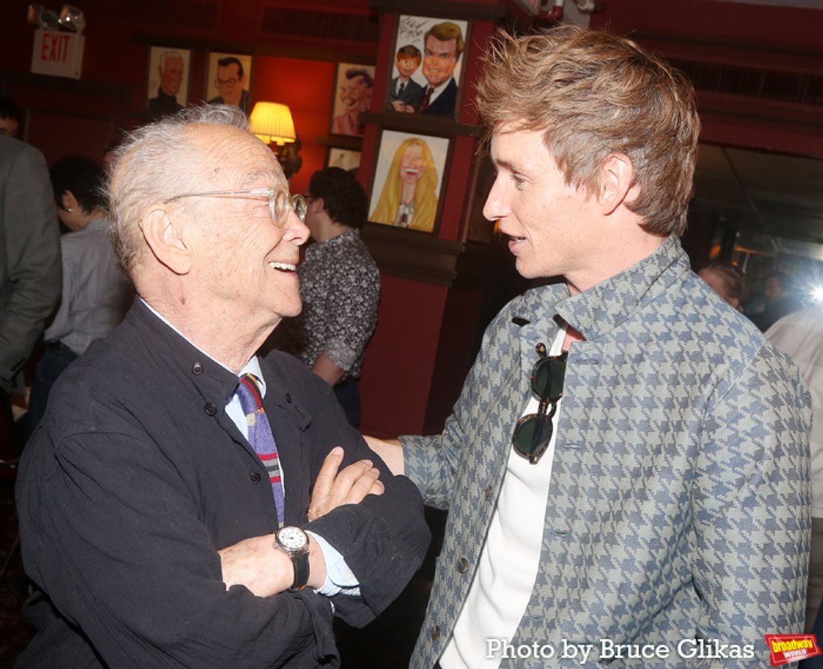 Joel Grey and Eddie Redmayne at 