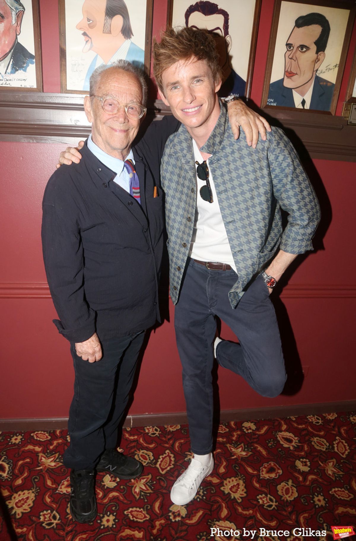 Joel Grey and Eddie Redmayne at 