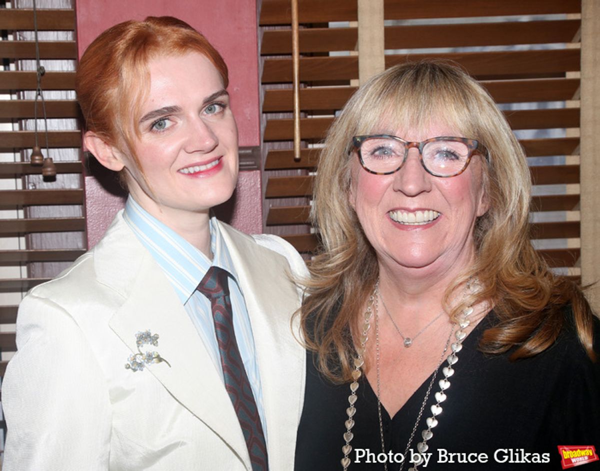 Gayle Rankin and her Mom at 