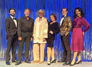 Chris Collins-Pisano, Fred Barton, Christine Ebersole Jenny Lee Stern, Danny Hayward and Nicole Vanessa Ortiz. @ BroadwayWorld Chris Collins-Pisano, Fred Barton, Christine Ebersole Jenny Lee Stern, Danny Hayward Photo