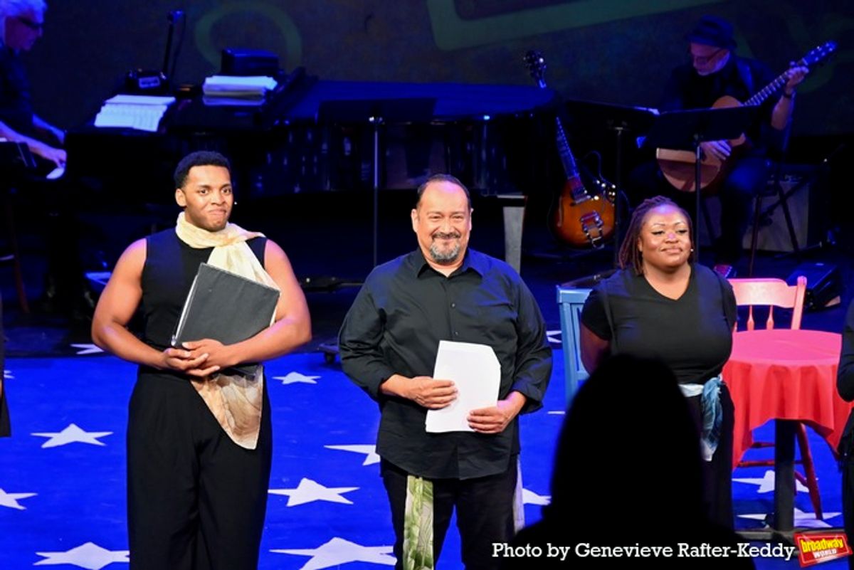 Cal Mitchell, David Baida and Maya Lagerstam at 