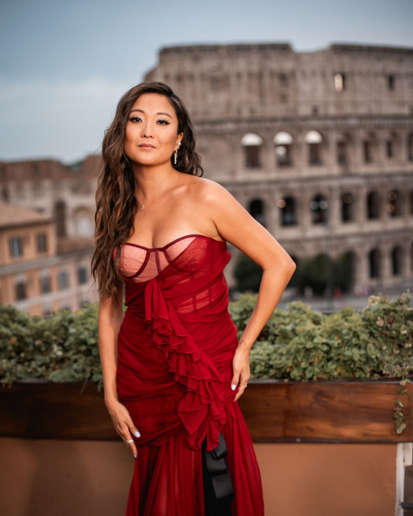 Photos: Ashley Park & EMILY IN PARIS Cast Arrive in Rome Ahead of Season 4 Part 2  Image