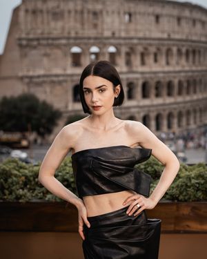 Lily Collins @ BroadwayWorld Lily Collins Photo