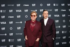 Elton John and David Furnish @ BroadwayWorld Elton John and David Furnish Photo