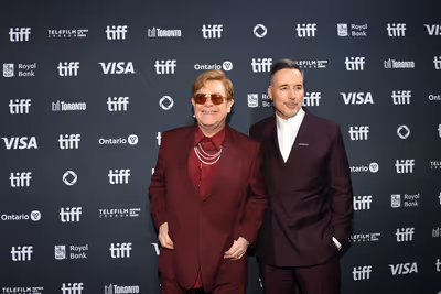 Elton John and David Furnish Photo