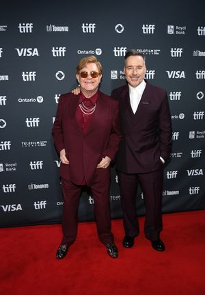 Elton John and David Furnish @ BroadwayWorld Elton John and David Furnish Photo