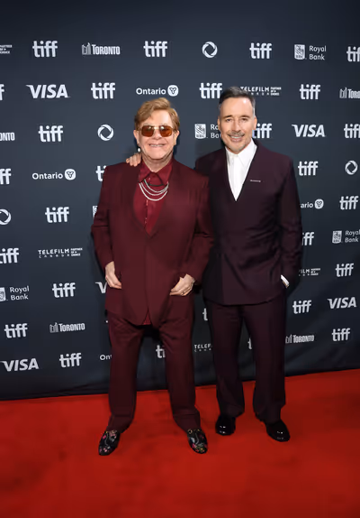 Elton John and David Furnish  Photo