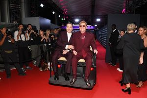 David Furnish and Elton John @ BroadwayWorld David Furnish and Elton John Photo