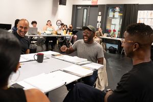 Saheem Ali, James Ijames, and Mamoudou Athie @ BroadwayWorld Saheem Ali, James Ijames, and Mamoudou Athie Photo