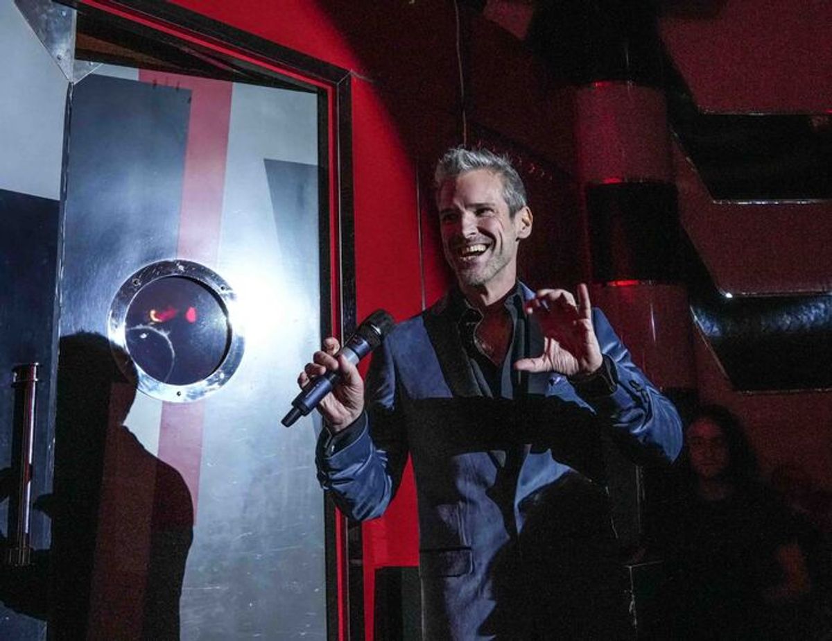 Hugh Panaro at Photos: Claude-Michel Schönberg Attends Hugh Panaro's Final Show at Crazy Coqs