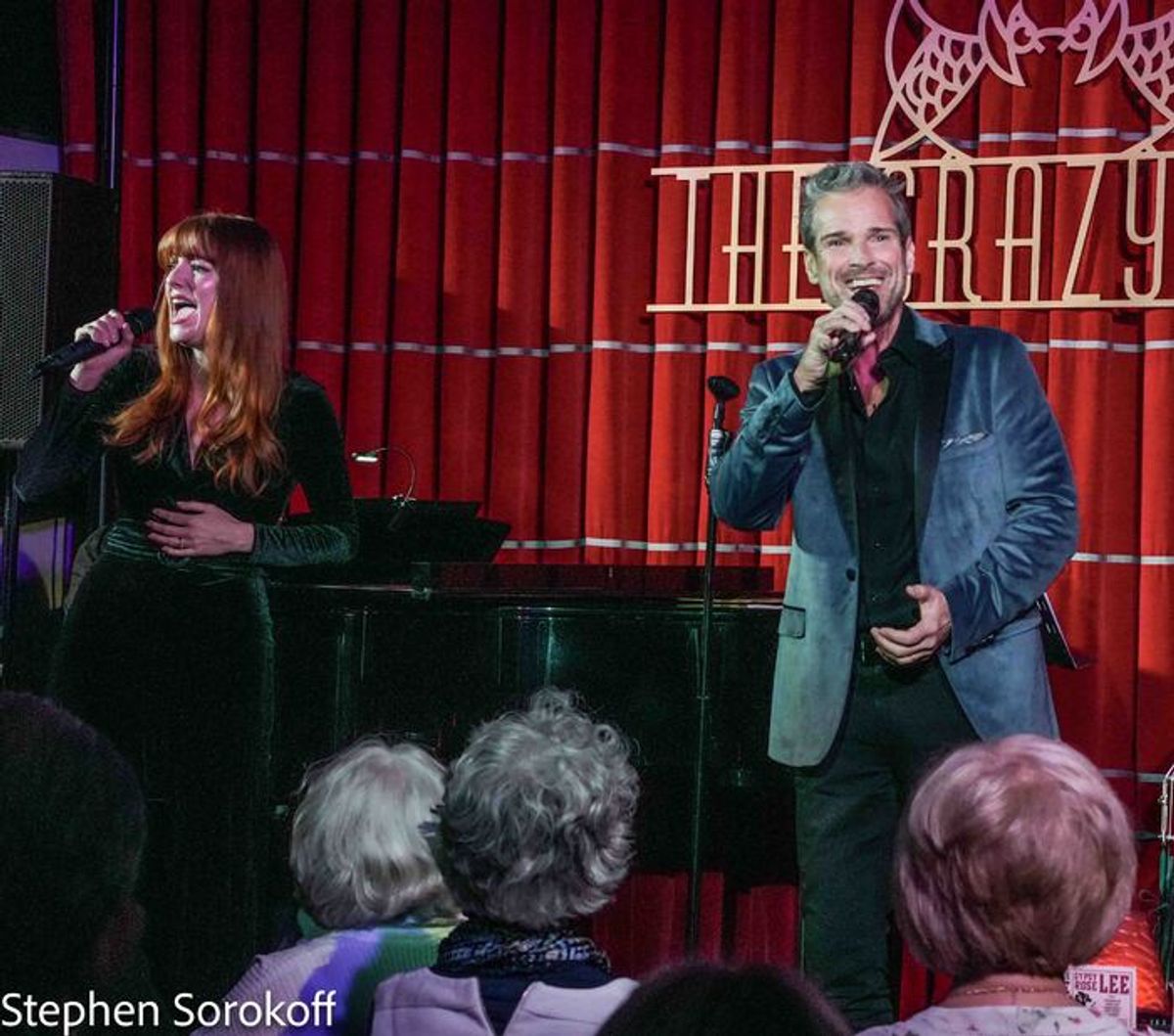Laura Pitt-Pulford & Hugh Panaro at 