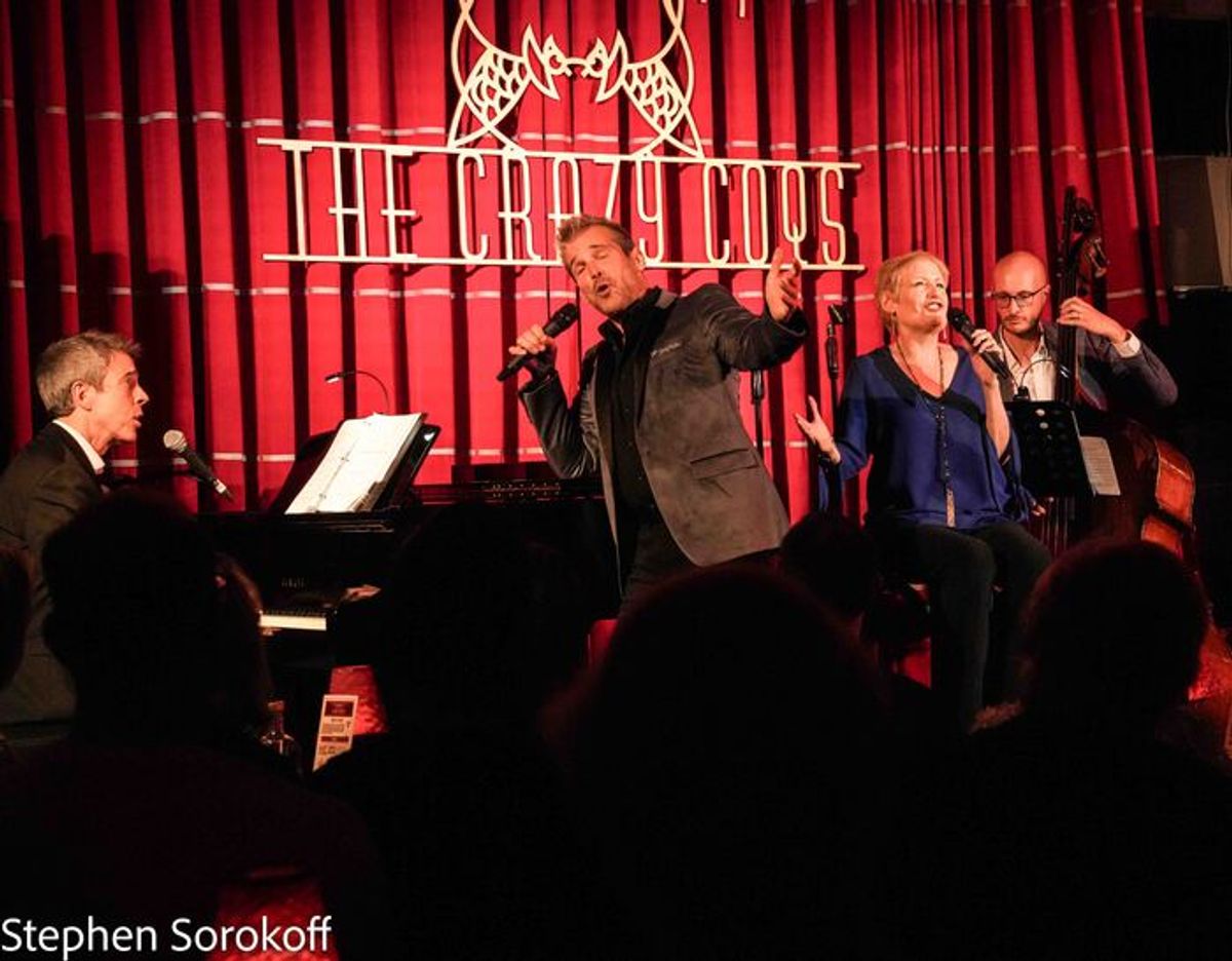 'Hey Old Friends', Joseph Thalken, Hugh Panaro, Liz Callaway at 