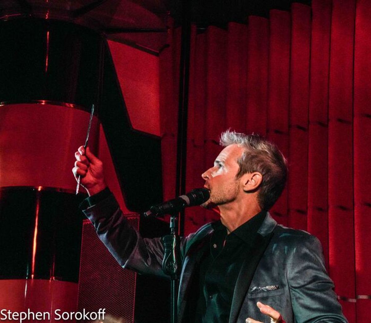 Hugh Panaro at Photos: Claude-Michel Schönberg Attends Hugh Panaro's Final Show at Crazy Coqs
