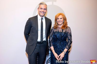 Ryan Serhant, Liz Claman Photo