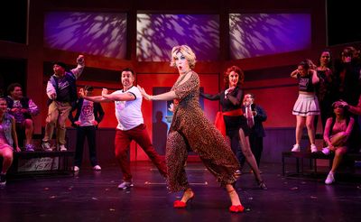 Jaron Vesely, Taylor Bartolucci, Mary Kalita, and company members  Photo