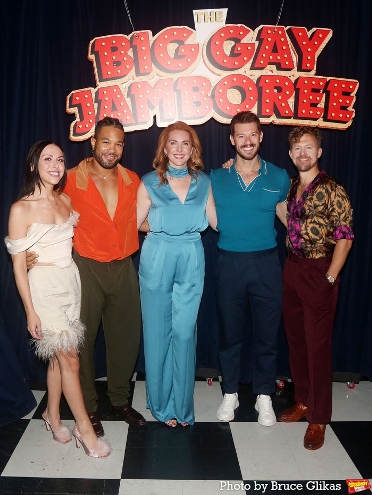 Natalie Walker, Paris Nix, Marla Mindelle, Constantine Rousouli  and Alex Moffat  at 