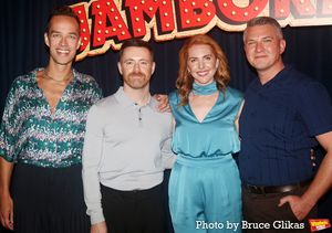 Co-Book Writer Jonathan Parks Ramage, Director/Choreographer Connor Gallagher, Co-Book Writer/Co-Composer/Star Marla Mindelle and Co-Composer Philip Drennen @ BroadwayWorld Co-Book Writer Jonathan Parks Ramage, Director/Choreographer Connor Gallagher, Co-Bo Photo