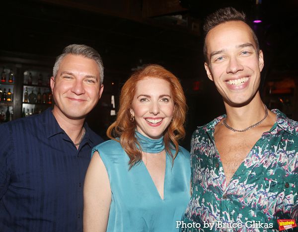 Co-Composer Philip Drennen, Co-Book Writer/Co-Composer/Star Marla Mindelle and Co-Boo Photo