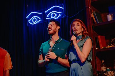 Constantine Rousouli and Marla Mindelle Photo