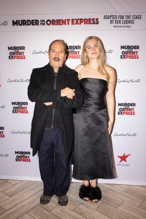 Michael Maloney and daughter Martha Photo
