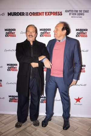 Michael Maloney, Ken Ludwig @ BroadwayWorld Michael Maloney, Ken Ludwig Photo