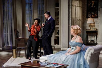 Shannon Williams, Josh Innerst, and Brooke Turner in Dial M for Murder at Pittsburgh  Photo