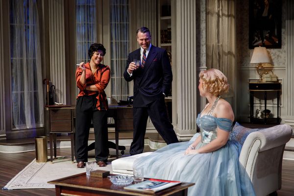 Shannon Williams, Josh Innerst, and Brooke Turner in Dial M for Murder at Pittsburgh  Photo