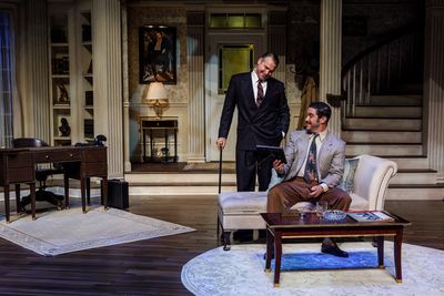 Josh Innerst and Michael Patrick Trimm in Dial M for Murder at Pittsburgh Public Thea Photo