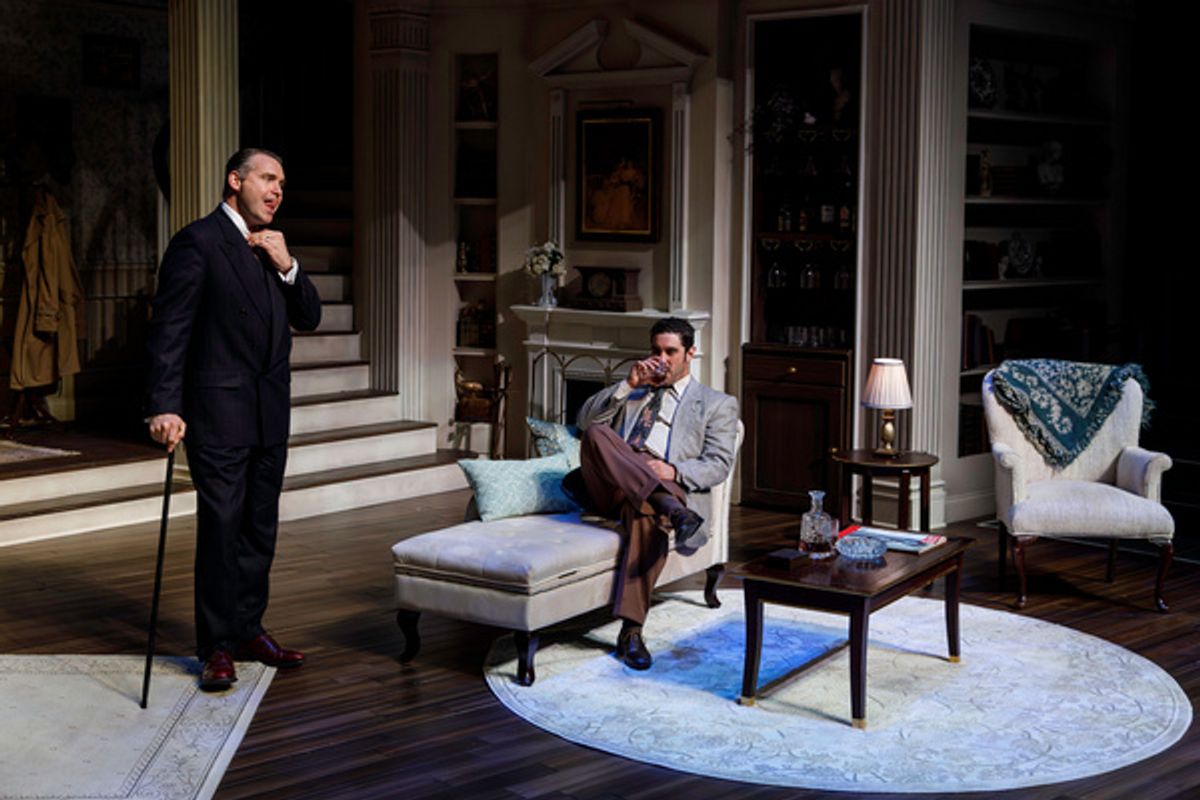 Josh Innerst and Michael Patrick Trimm in Dial M for Murder at Pittsburgh Public Theater, Sept. 11?29 at the O''Reilly Theater. Photo by Maranie R. Staab.  at 