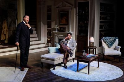 Josh Innerst and Michael Patrick Trimm in Dial M for Murder at Pittsburgh Public Thea Photo