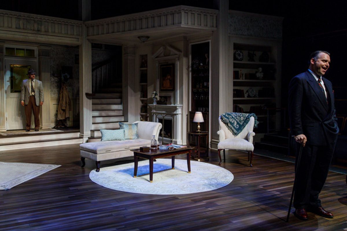 Michael Patrick Trimm and Josh Innerst in Dial M for Murder at Pittsburgh Public Theater, Sept. 11?29 at the O''Reilly Theater. Photo by Maranie R. Staab.  at 