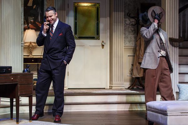 Josh Innerst and Michael Patrick Trimm in Dial M for Murder at Pittsburgh Public Thea Photo