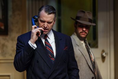 Josh Innerst and Michael Patrick Trimm in Dial M for Murder at Pittsburgh Public Thea Photo