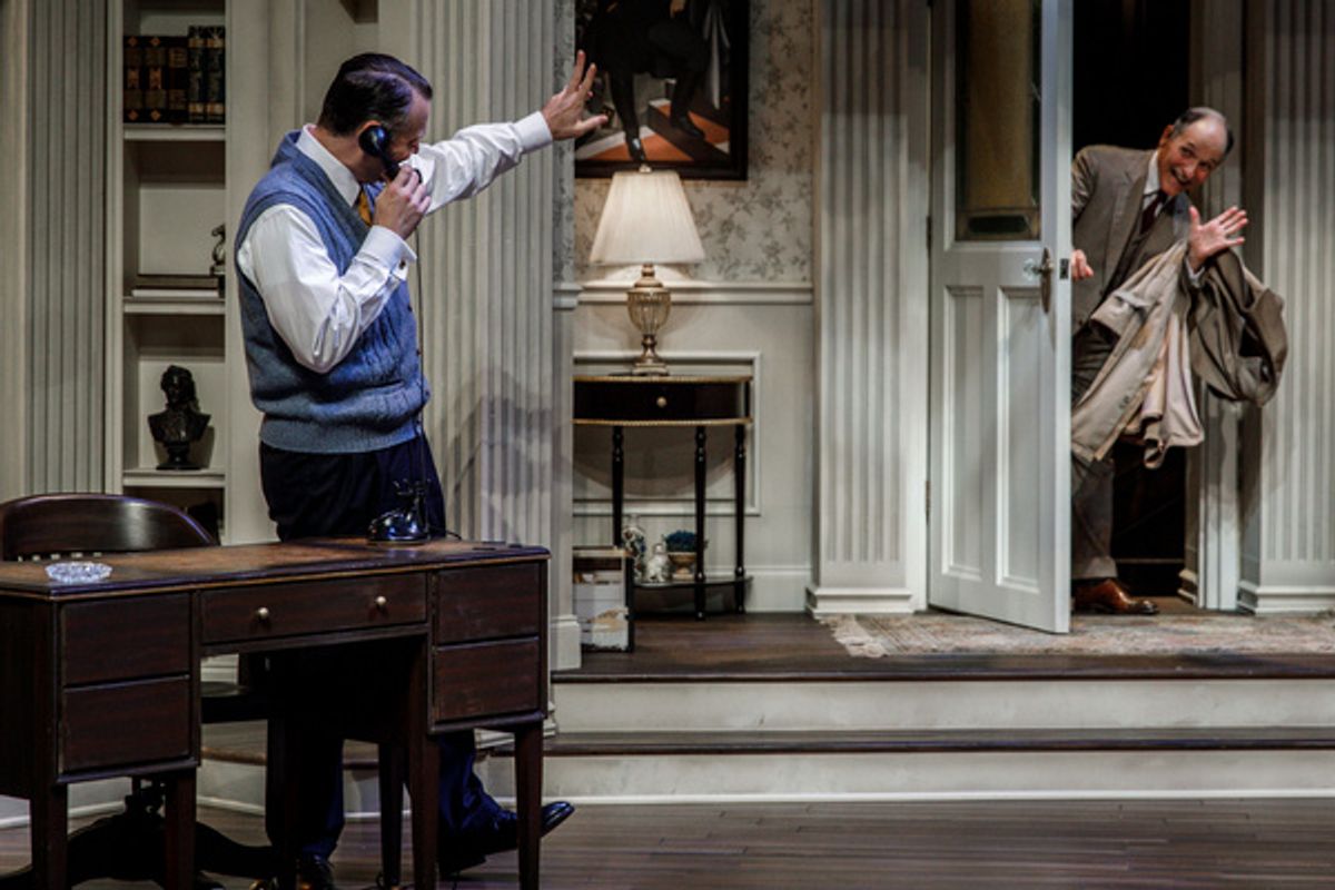 Josh Innerst and Ken Bolden in Dial M for Murder at Pittsburgh Public Theater, Sept. 11?29 at the O''Reilly Theater. Photo by Maranie R. Staab.  at 