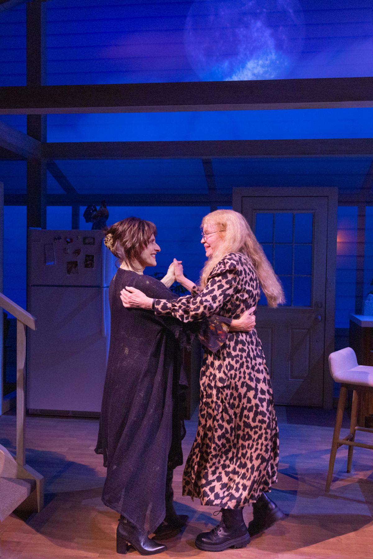 Patti LuPone and Mia Farrow at 