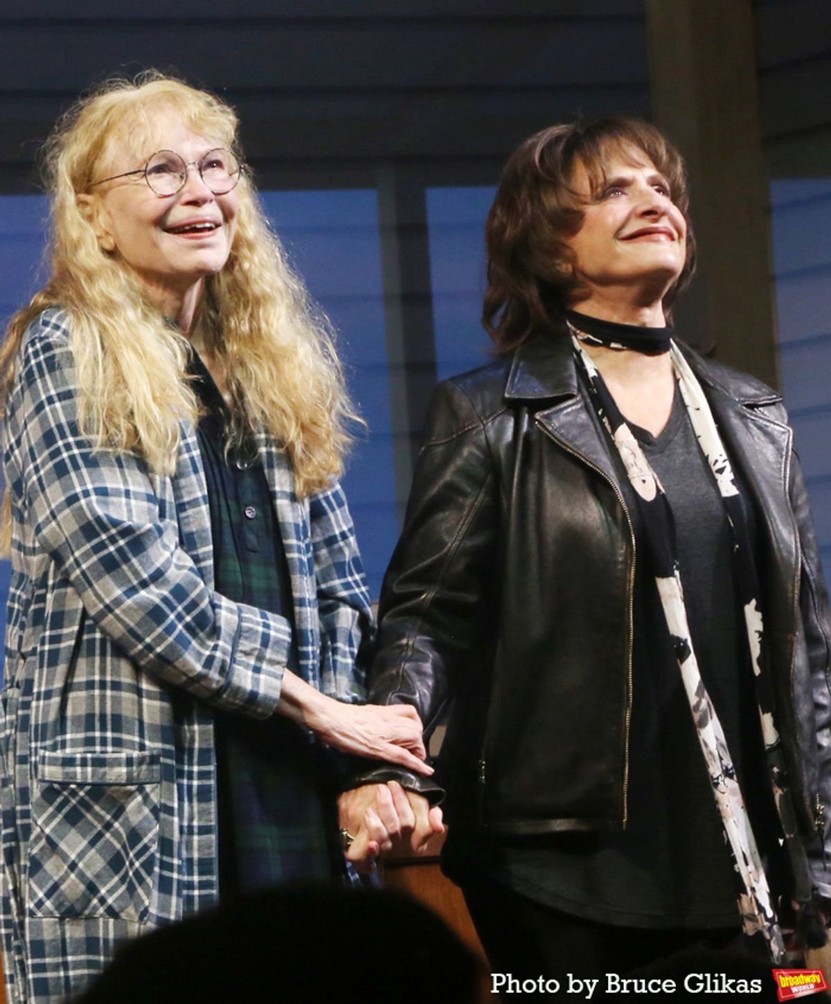 Mia Farrow and Patti LuPone at 