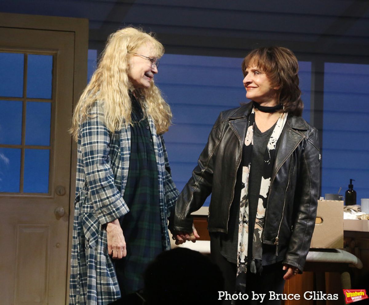 Mia Farrow and Patti LuPone at 