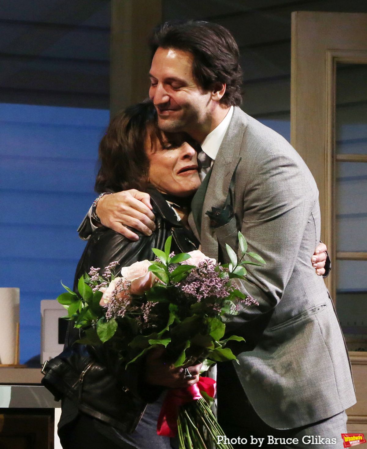 Patti LuPone and Joshua Johnston at 