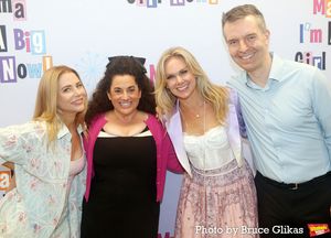 Kerry Butler, Marissa Jaret Winokur, Laura Bell Bundy and Musical Director Andrew Byr Photo