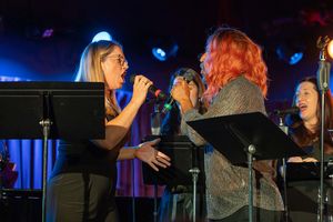 Vishal Vaidya and Julie Reiber @ BroadwayWorld Vishal Vaidya and Julie Reiber Photo