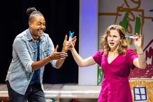 Dwayne Washington and McKenna OGrodnik @ BroadwayWorld Dwayne Washington and McKenna OGrodnik Photo