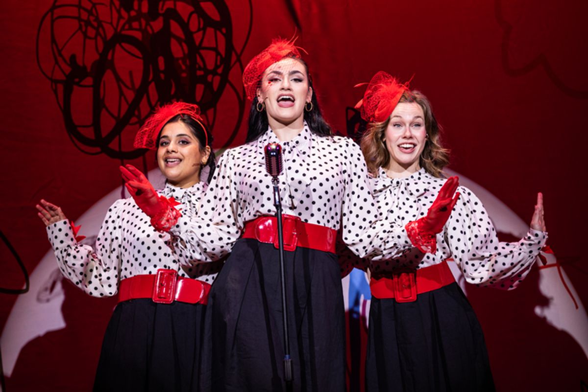 Vidushi Goyal, Natalie Bourgeois, McKenna Ogrodnik at 