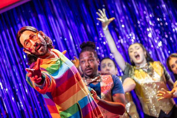 Max Crumm and the cast of THAT PARENTING MUSICAL Photo