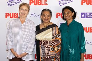 Fiona Shaw, Anandavalli, and Sonali Deraniyagala Photo