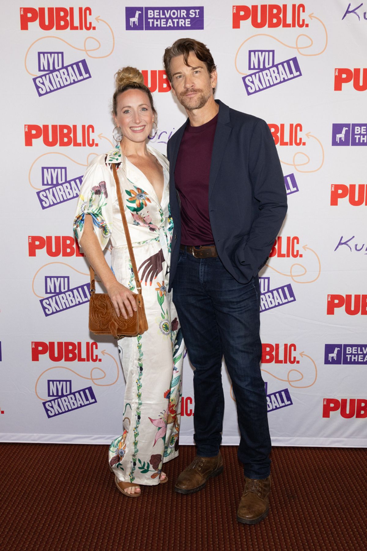 Elise McCann and Andy Karl at 