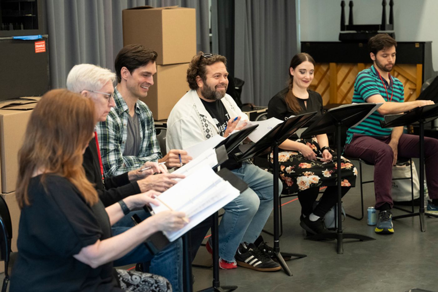 Photos: In Rehearsal for THE BOY WHO LOVED BATMAN At Straz Center Photos: In Rehearsal for THE BOY WHO LOVED BATMAN At Straz Center Image