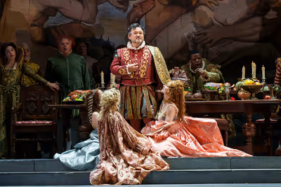 Javier Camarena and The Company of Rigoletto Photo