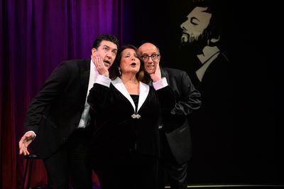 Bernardo Bermudez, Angelina Réaux, and Michael Sokol Photo